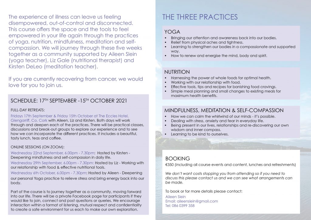 Moving Forward, Living With Courage and Compassion After Cancer